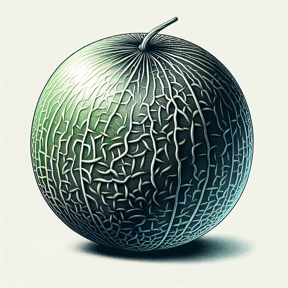 mellon, illustration text effect image