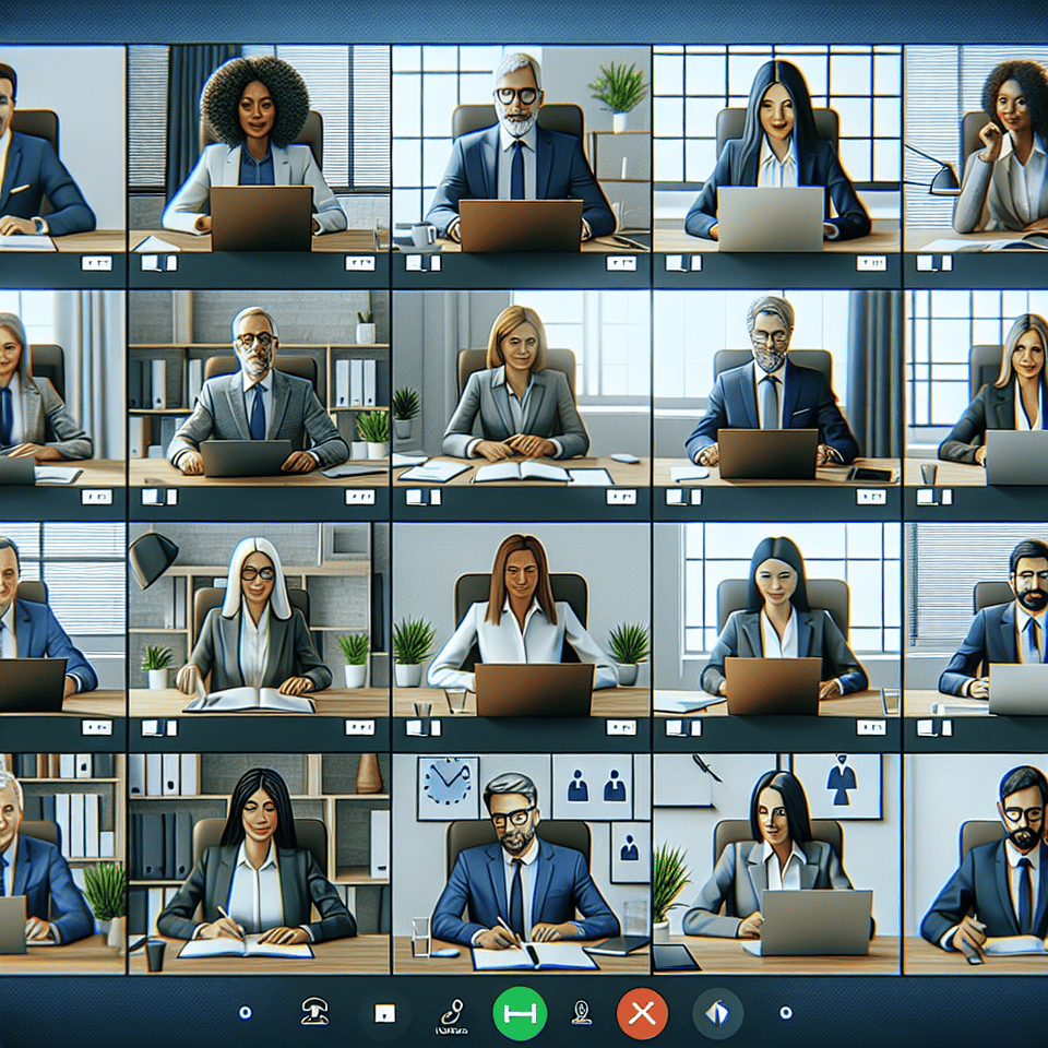 ONLINE ZOOM CORPRIRATE MEETING text effect image