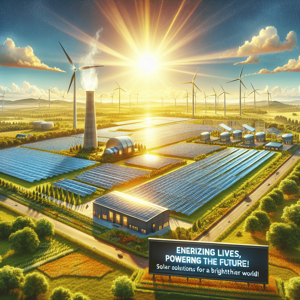 Energizing Lives, ,Powering the FUTURE.,Solar Solutions for a Brighter, ,Healthier World ! text effect image