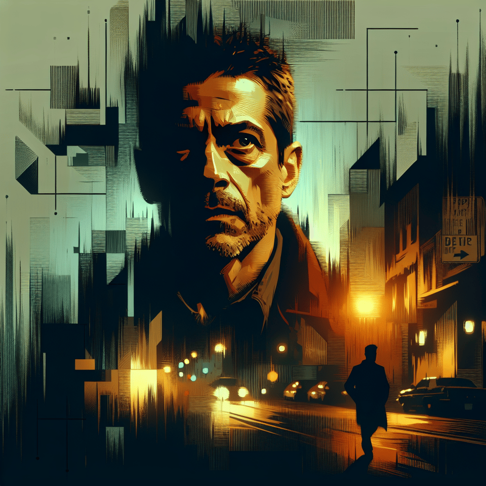 Rester Jake , cinematic, conceptual art text effect image