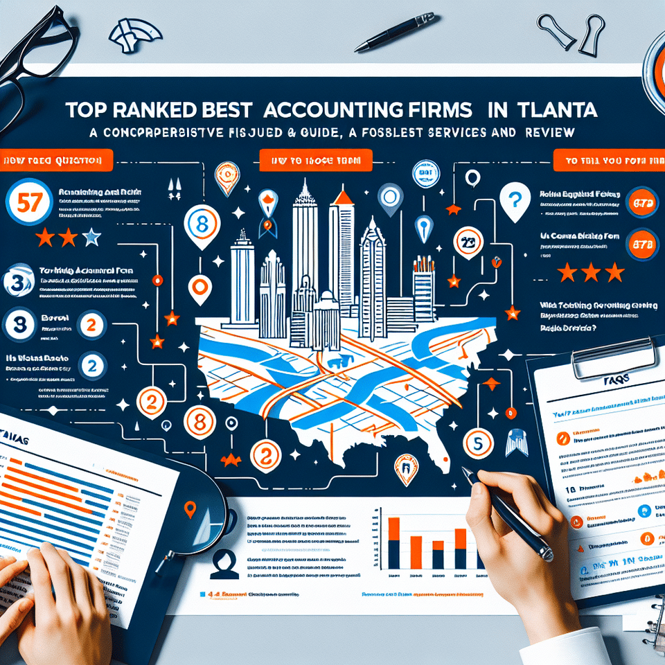 WRITE FAQ'S ON Top Ranked Best Accounting Firms in Atlanta, Georgia: Comprehensive Guide and Review text effect image