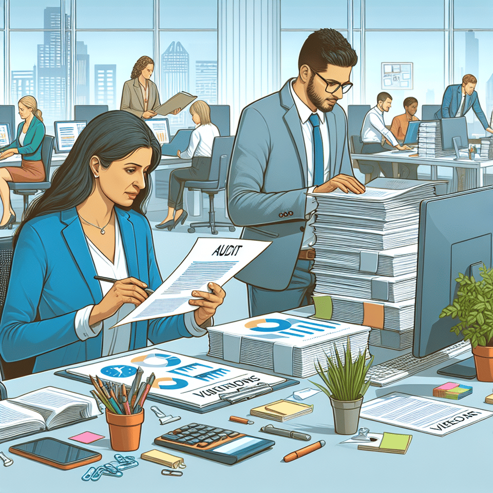 Audits/ Vendor Management text effect image