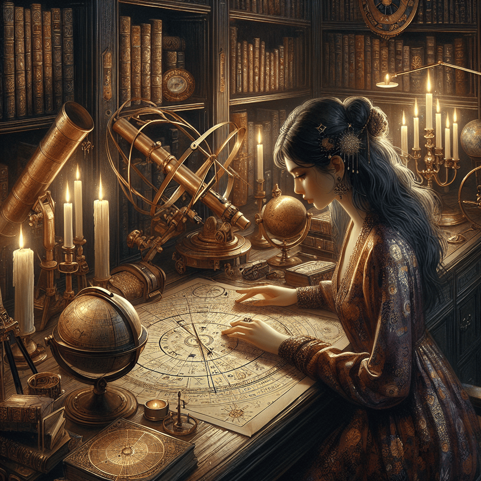 an astrologer image text effect image