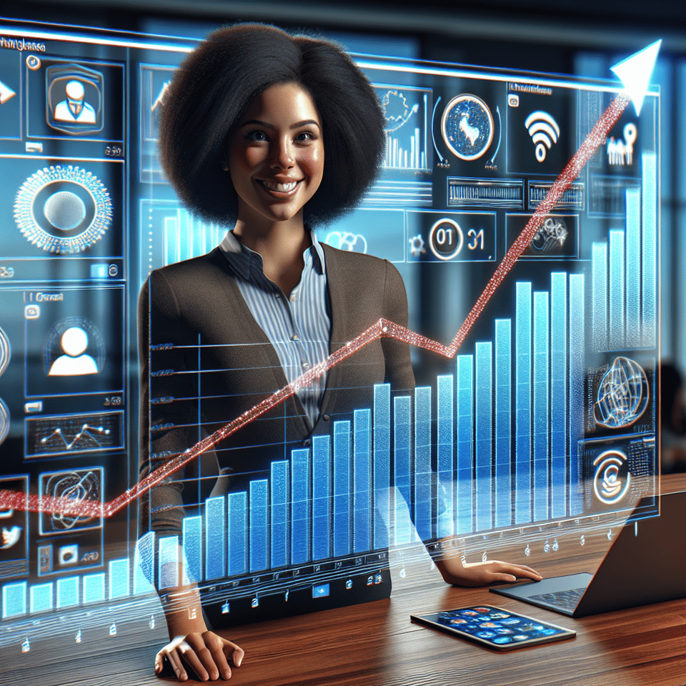 Highlight a case study or success story from your Social Media Management service. text effect image
