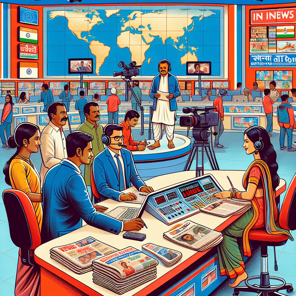 INDIAN MASS MEDIA text effect image