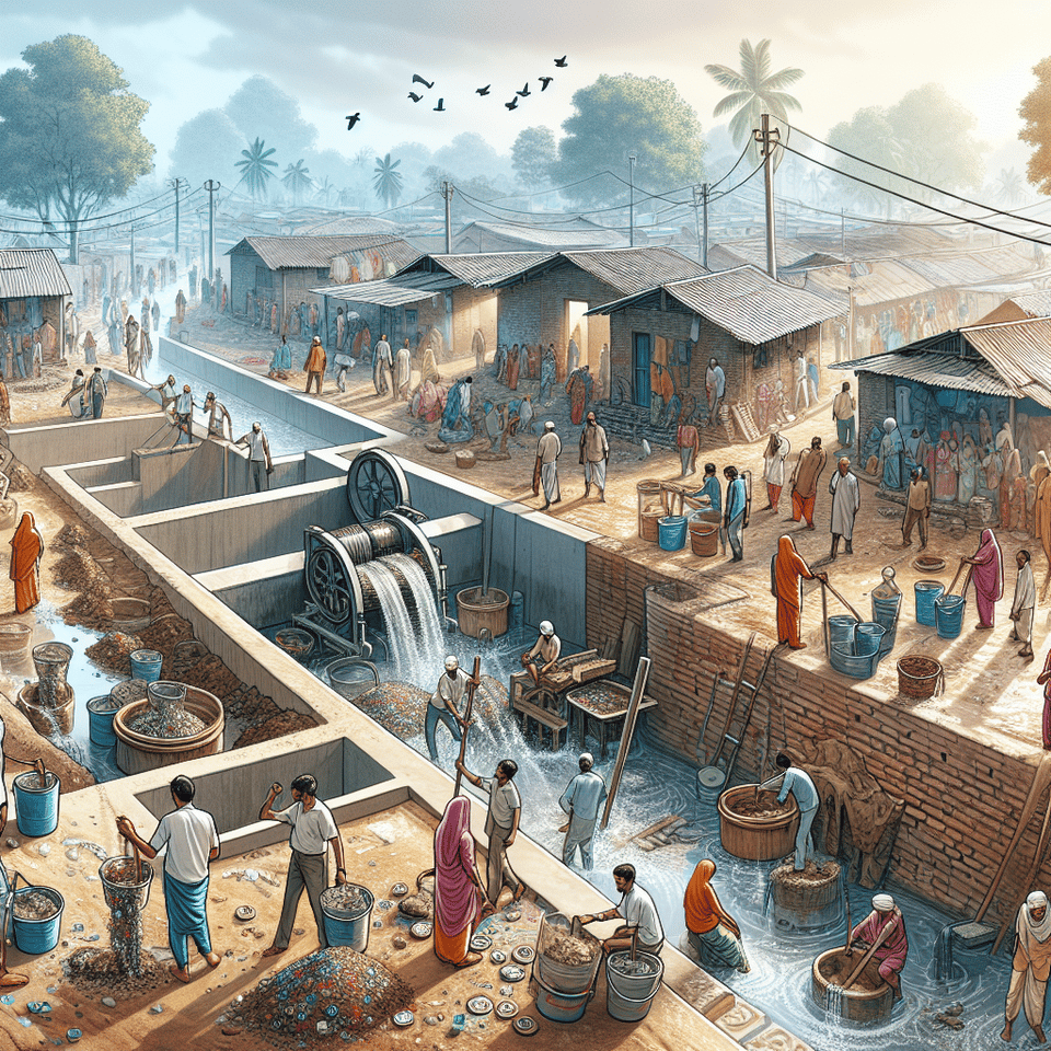 Transforming Sanitation: A Look at the UNICEF and BMGF Faecal Sludge and Septage Management Project in India text effect image