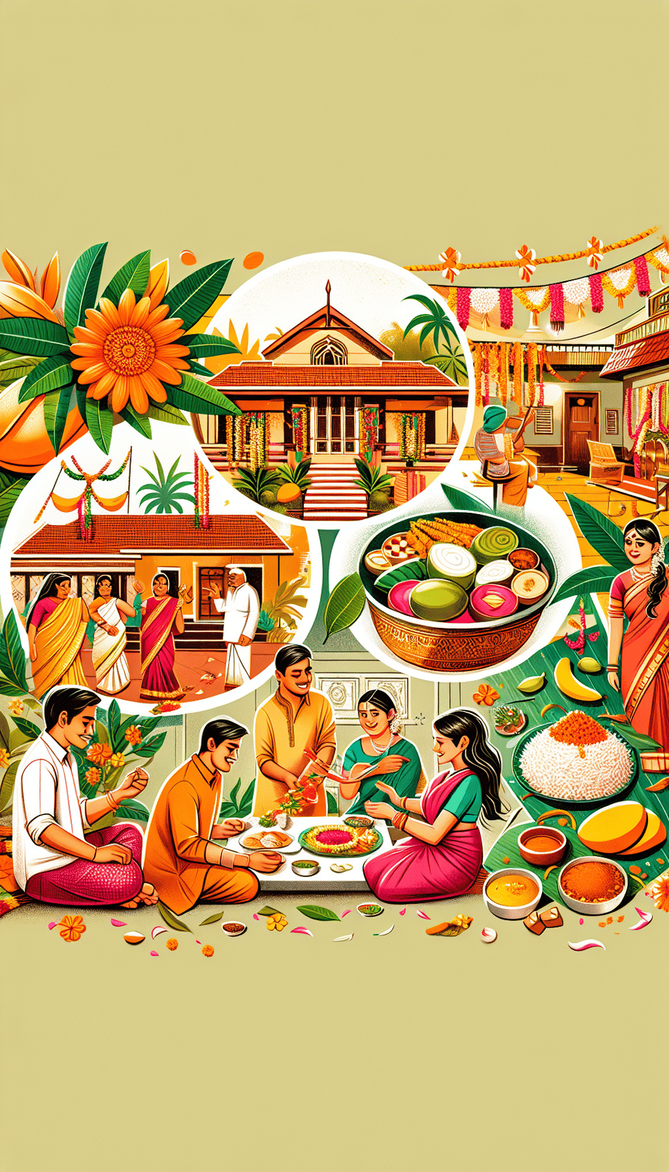 Happy UGADI: andhra pradesh culture text effect image