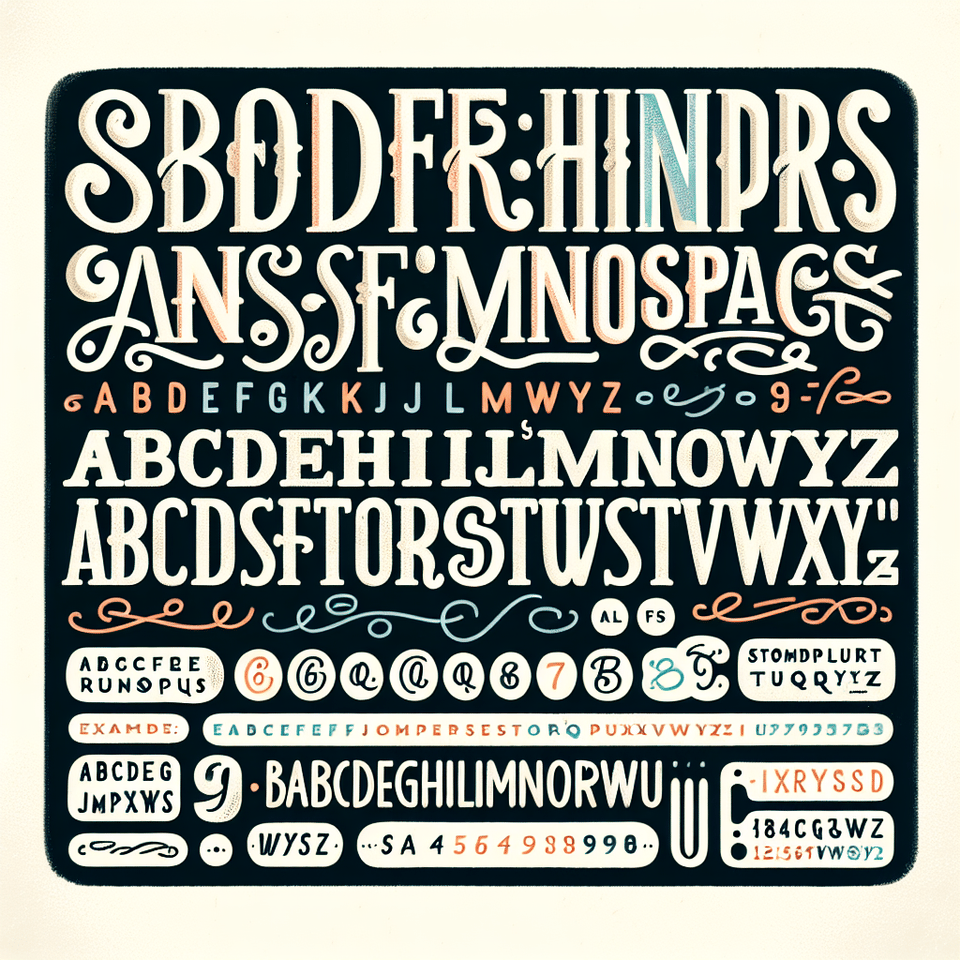 font style text effect image