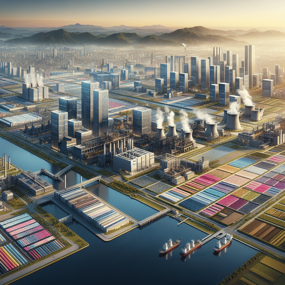 industries, photo text effect image