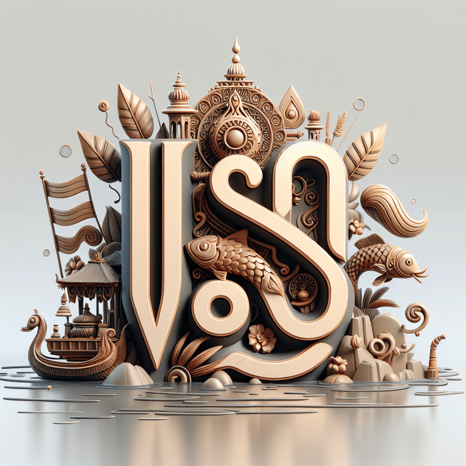 THE WORDS VISHU. JUST THE TEXT ONLY AND NOTHING ELSE SHOULD BE ADDED ON THE GENERATING DESIGN, 3d render text effect image