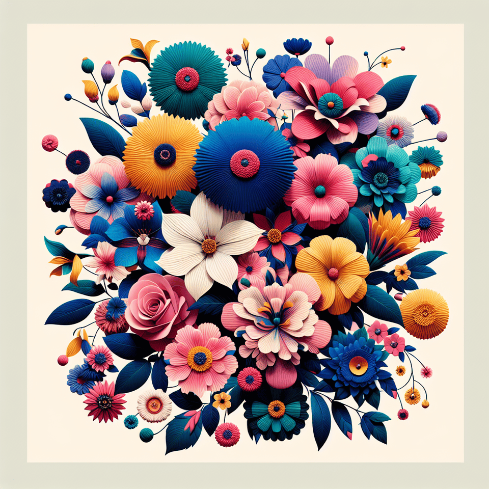 flower 24, typography, photo text effect image