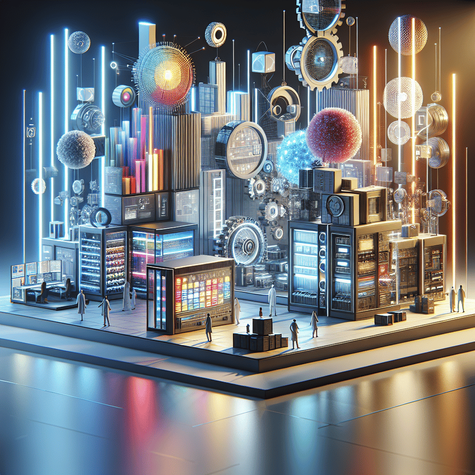 prominent solutions in 3d lights, poster, 3d render text effect image