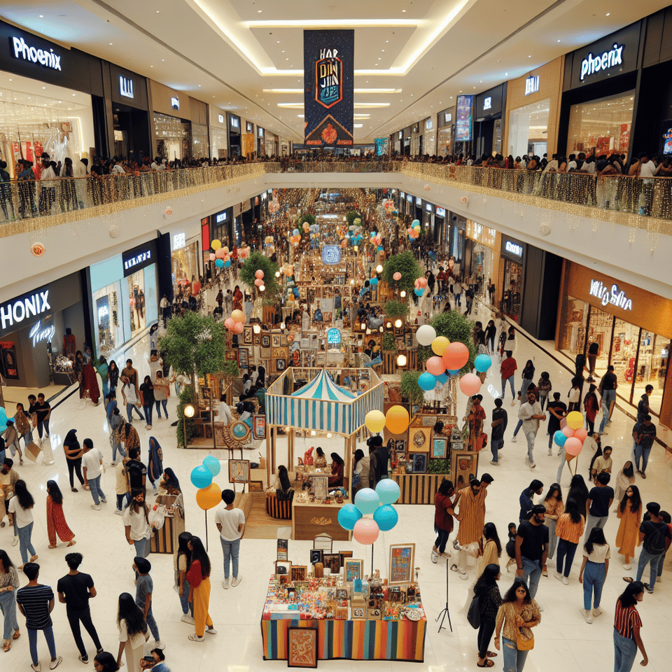Phoenix Mall present Har Din Jeeto Shopping Cranival text effect image