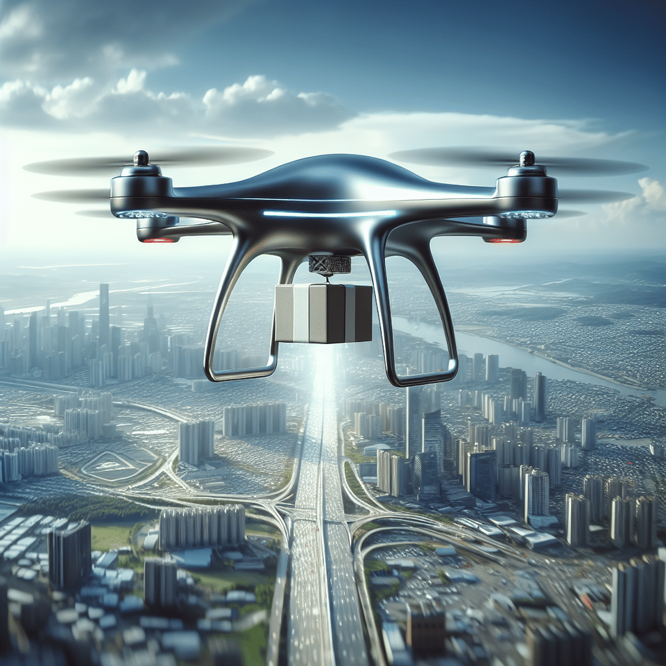 drone as a service text effect image