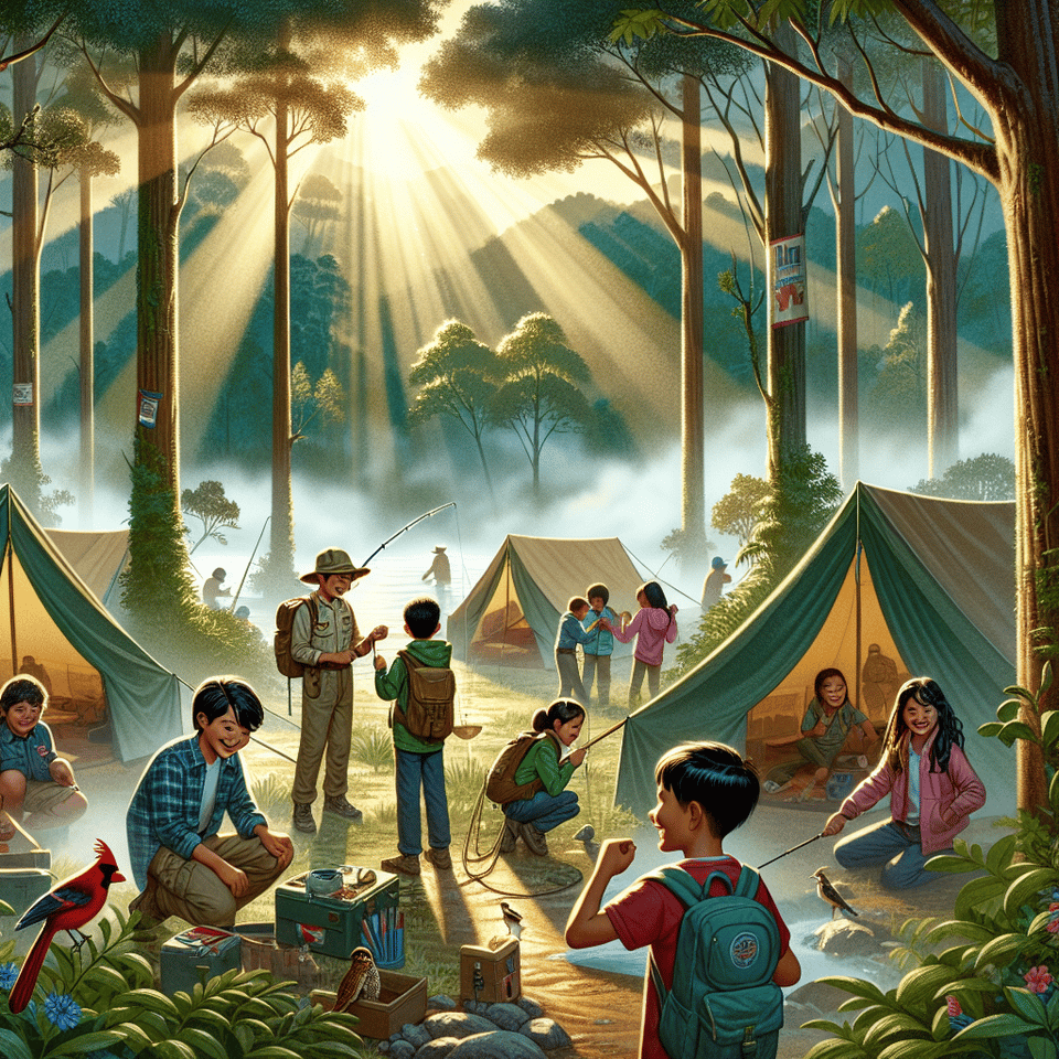 Adventure Camp Wonders text effect image