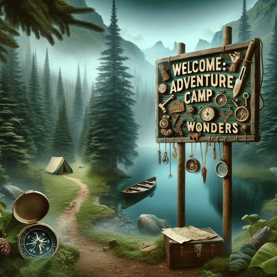 Adventure Camp Wonders text effects to adventures text effect image