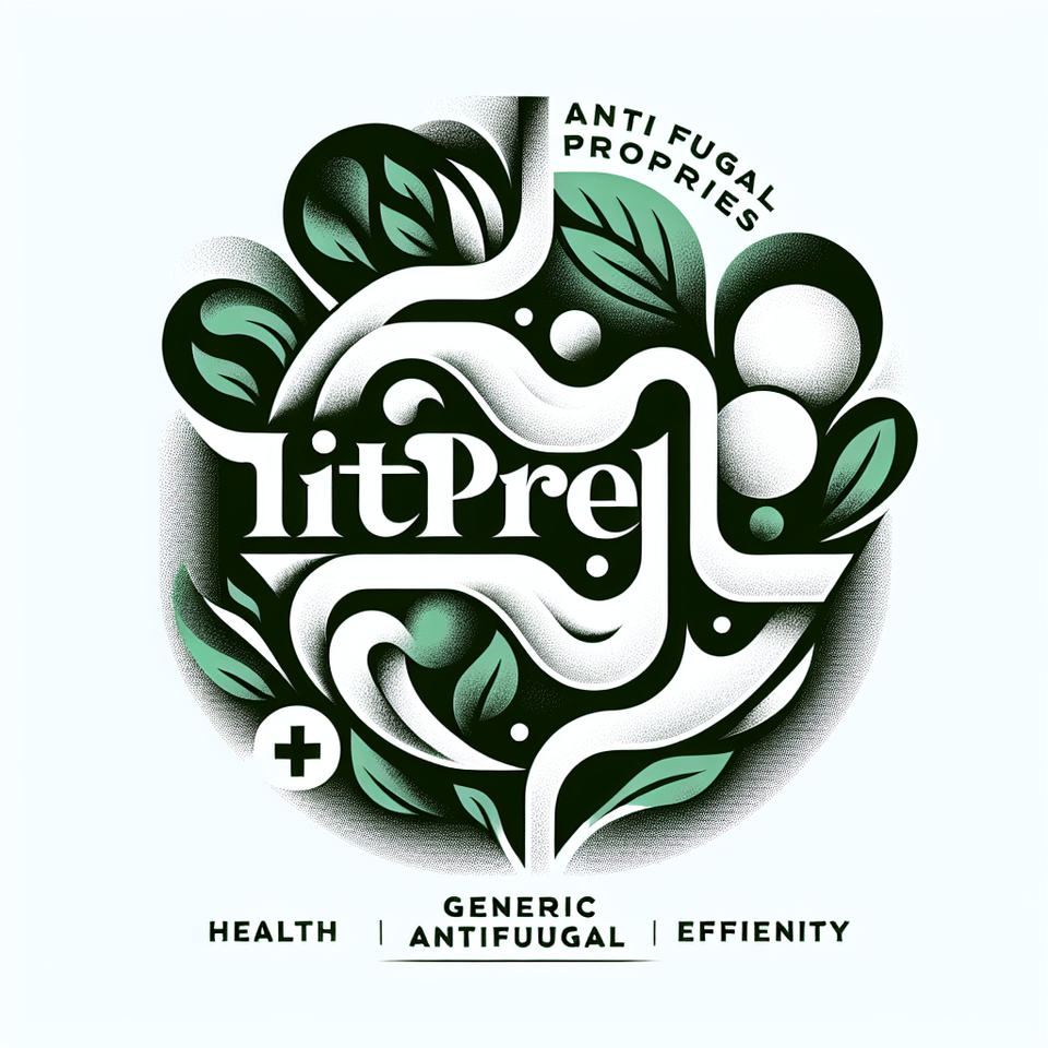 ANTIFUNGAL DESIGN IN ITPREL BRAND NAME text effect image