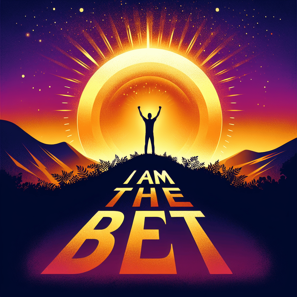 I AM THE BEST text effect image