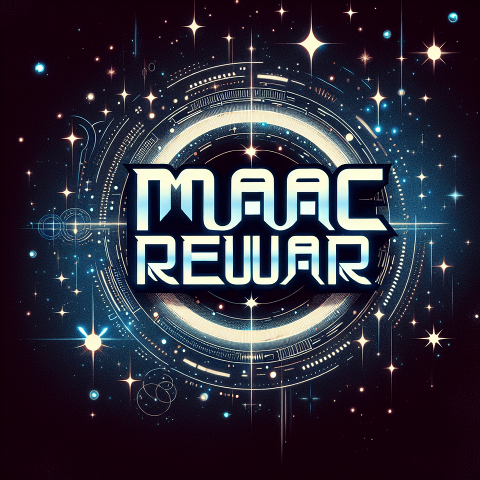 The word Maac Rewari is represented in cinematic Sci-fi, cinematic text effect image