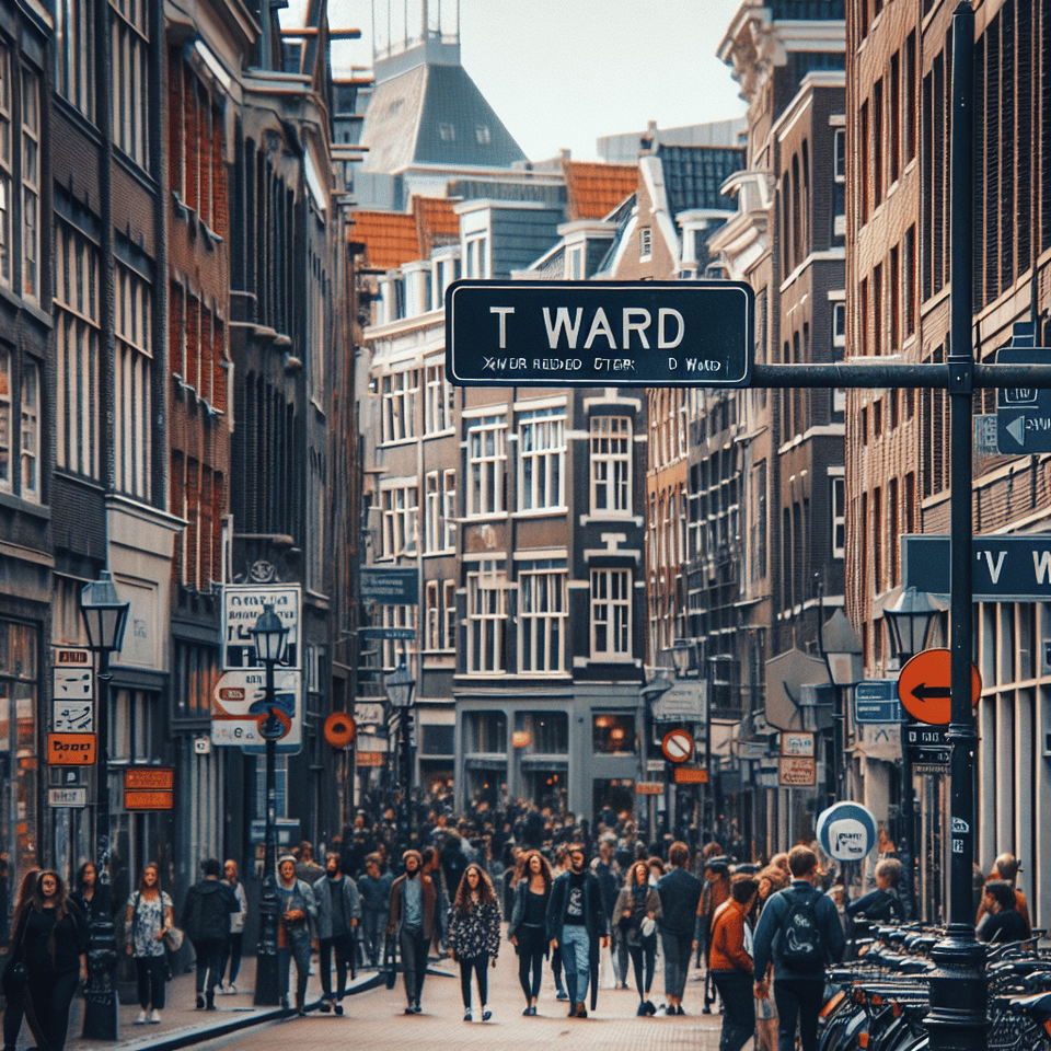 T ward text effect image