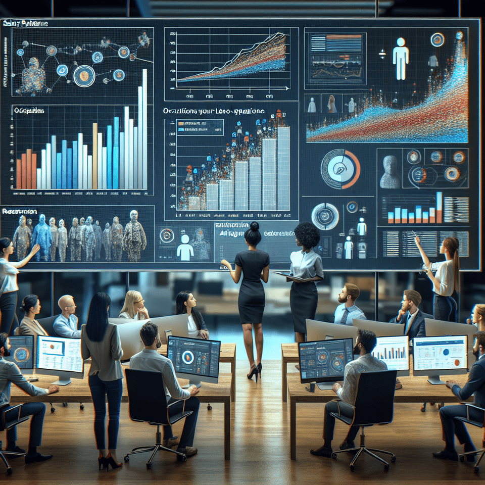 Analyzing Salary Patterns and Building Regression Models text effect image