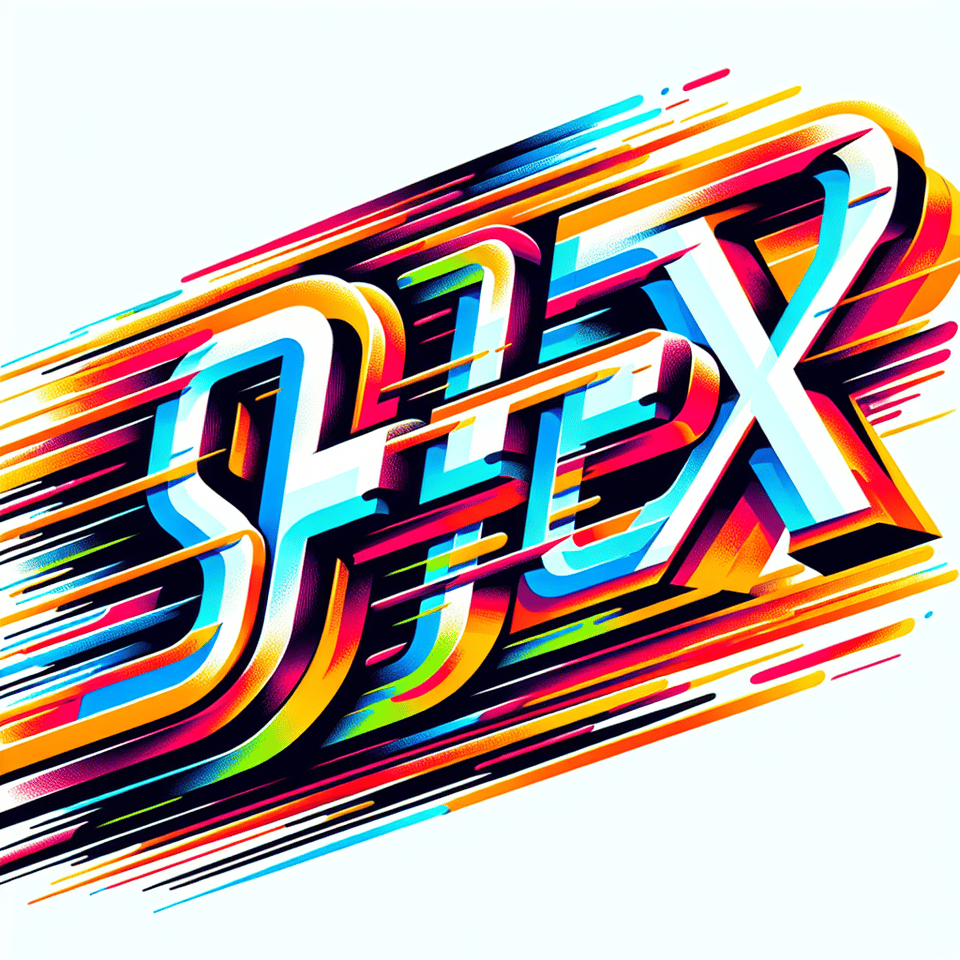text SPEED X painting text effect on white background text effect image