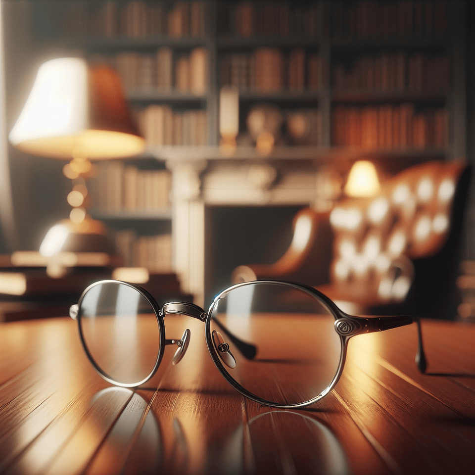 glasses text effect image