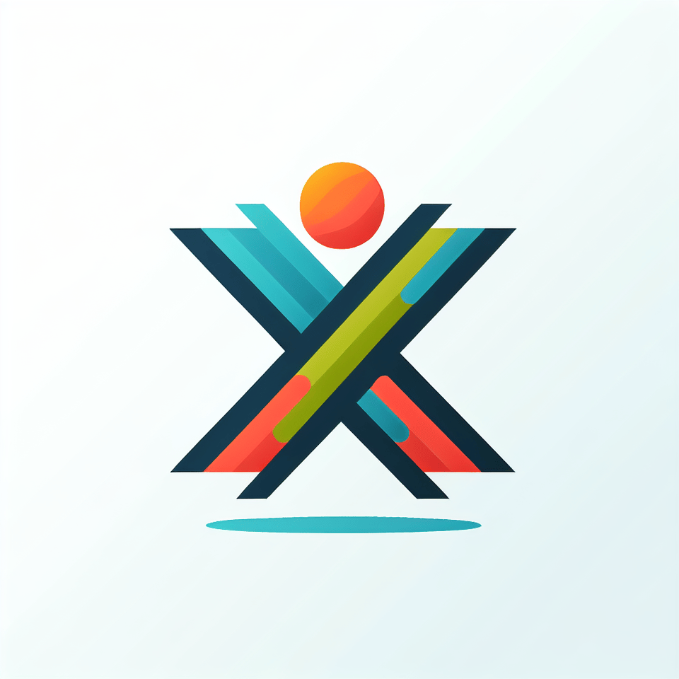 NEED A LOGO OF X text effect image