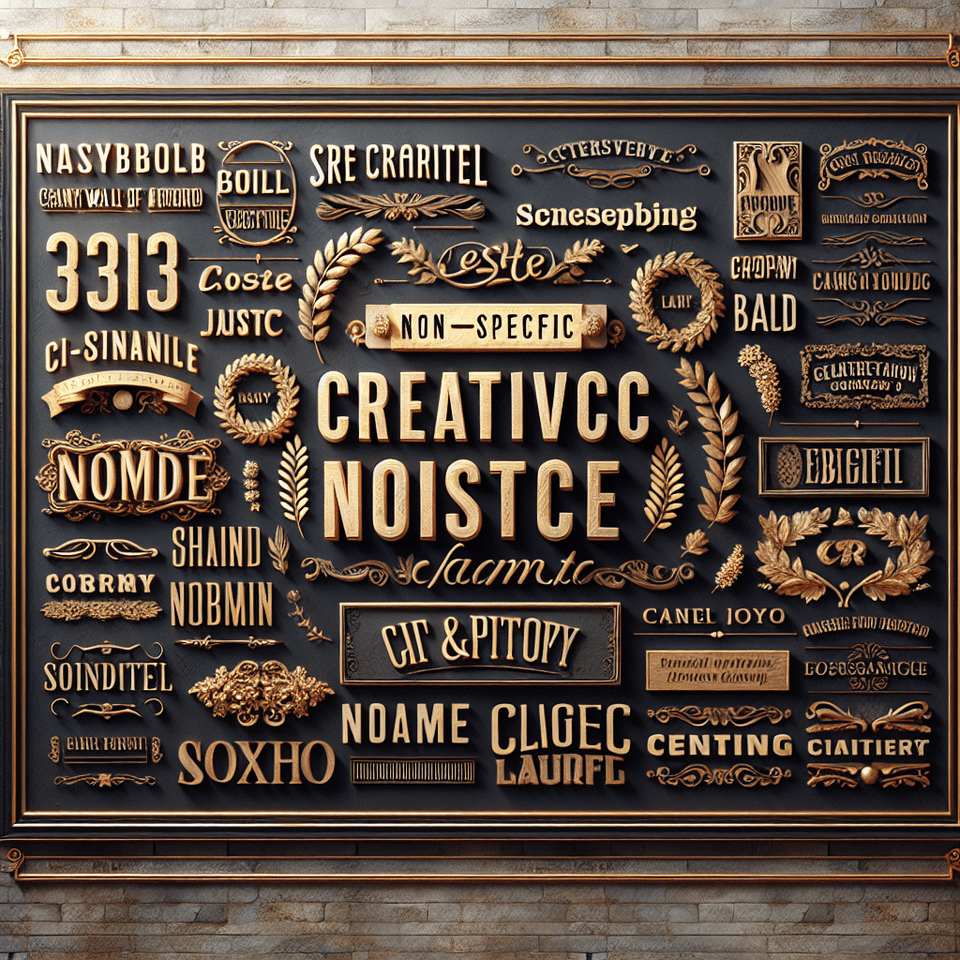 wall of fame, typography text effect image