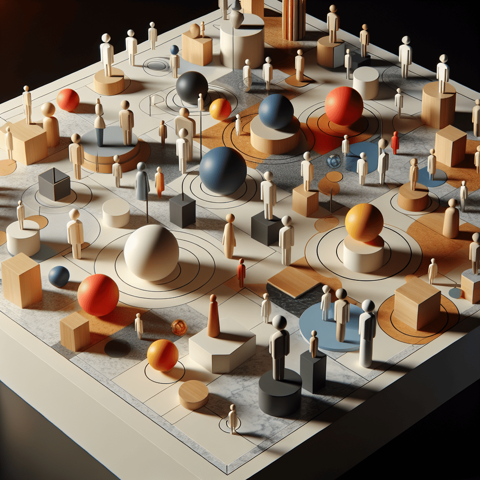 POSITIONING, 3d render text effect image