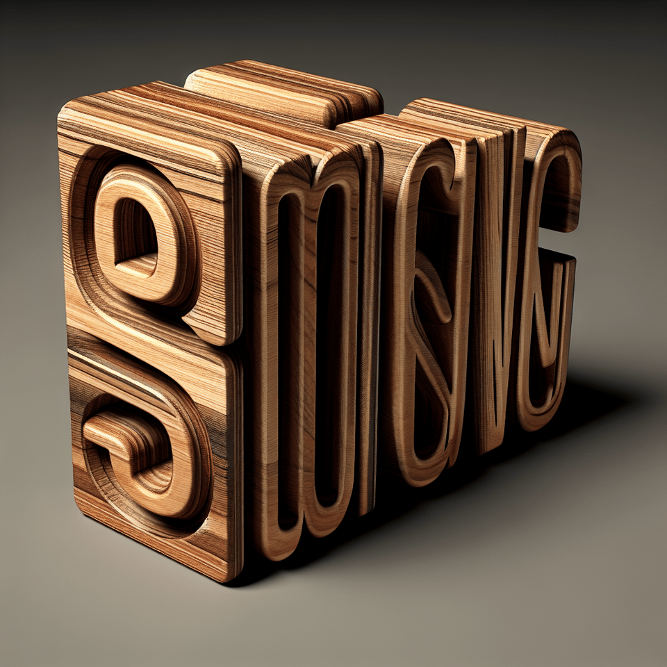 The word POSITIONING in 3D wooden, 3d render text effect image