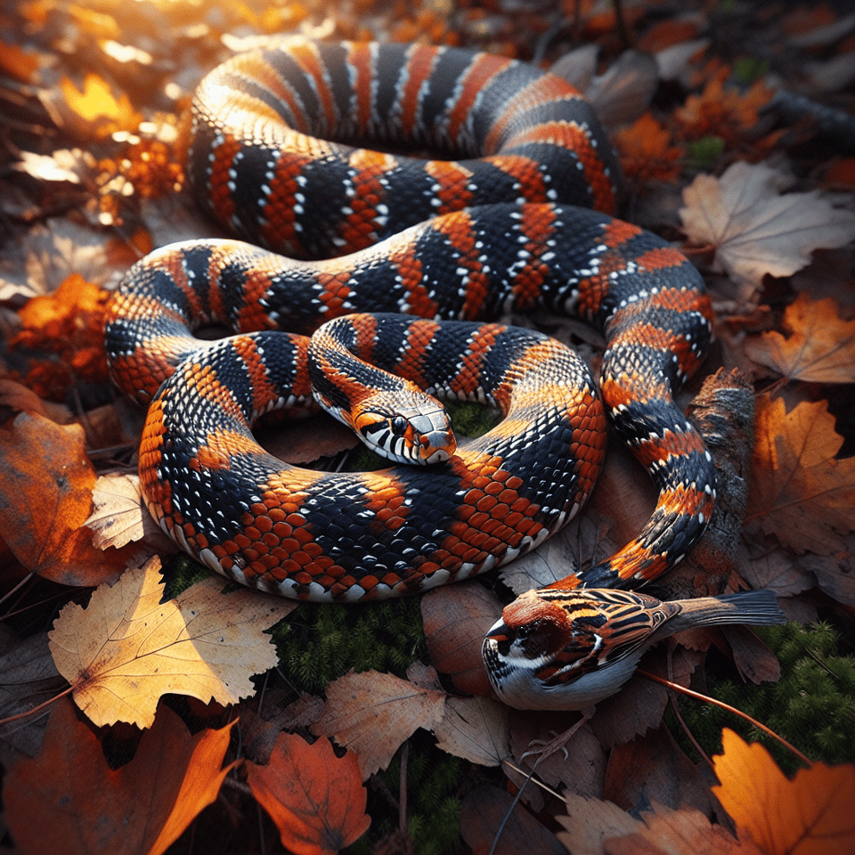 snake text effect image