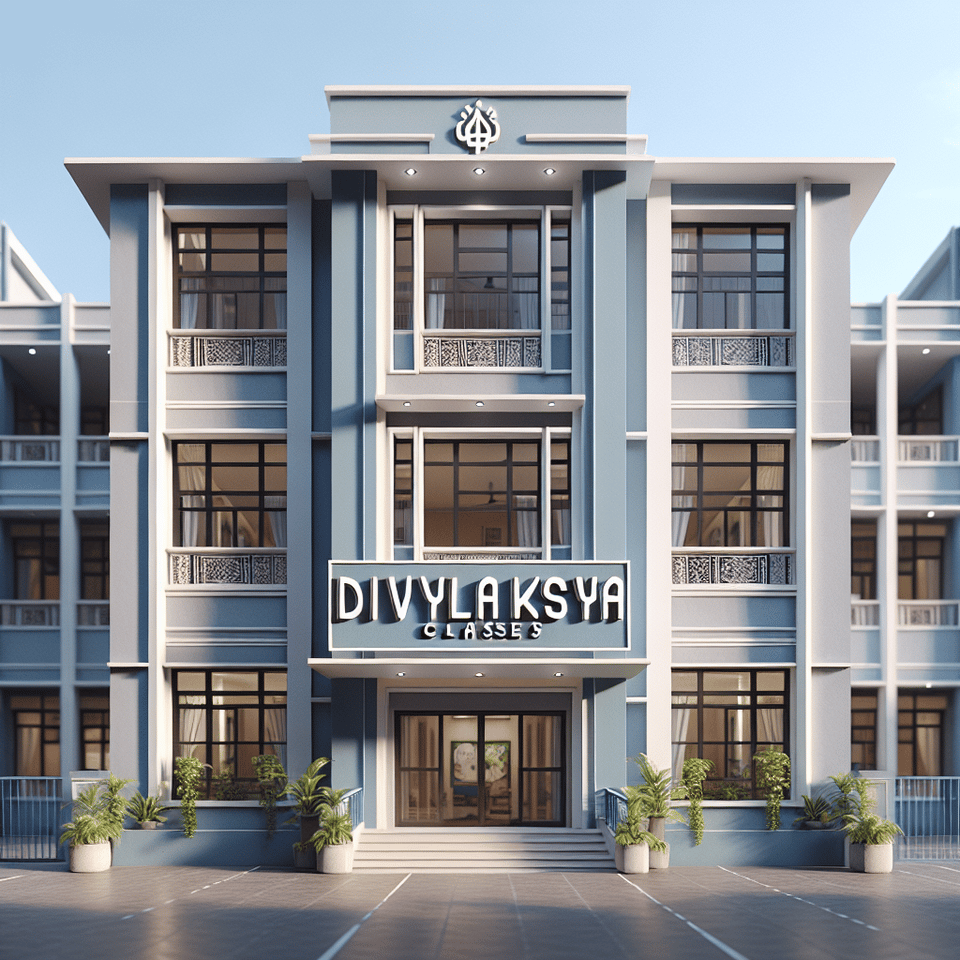 DIVYALAKSYA CLASSES text effect image