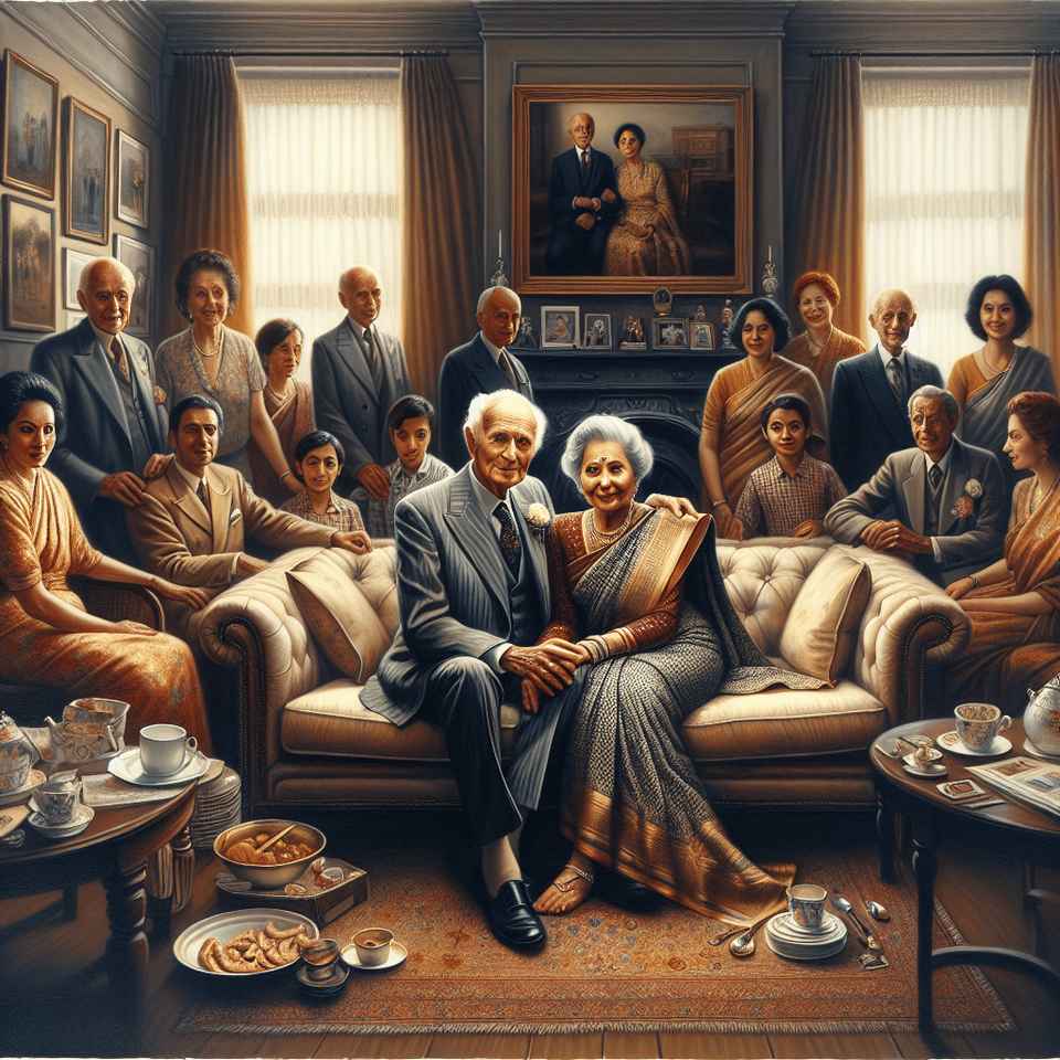 55 jaar huwelijk, painting text effect image