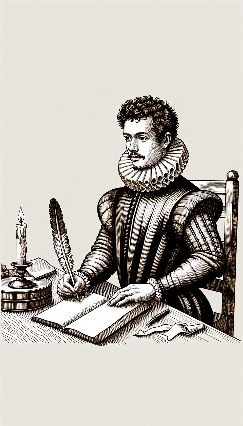 Montaigne, illustration text effect image