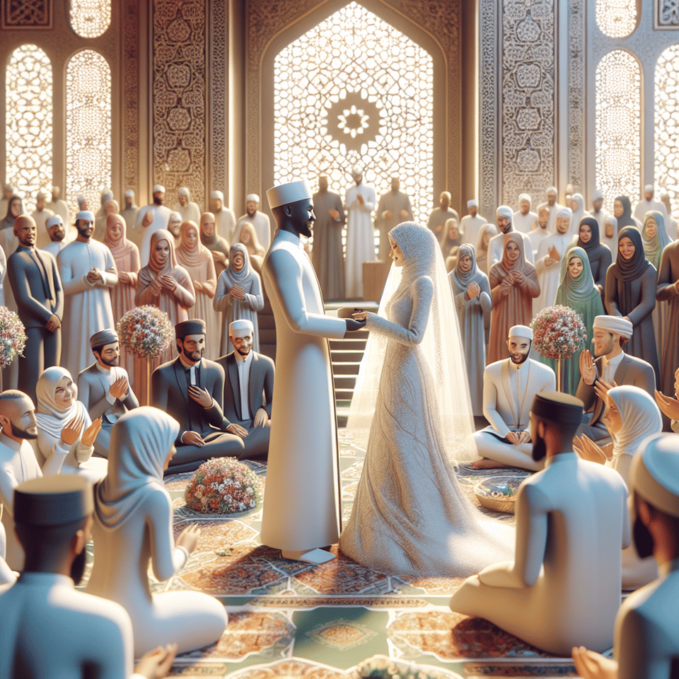 nikah, 3d render text effect image