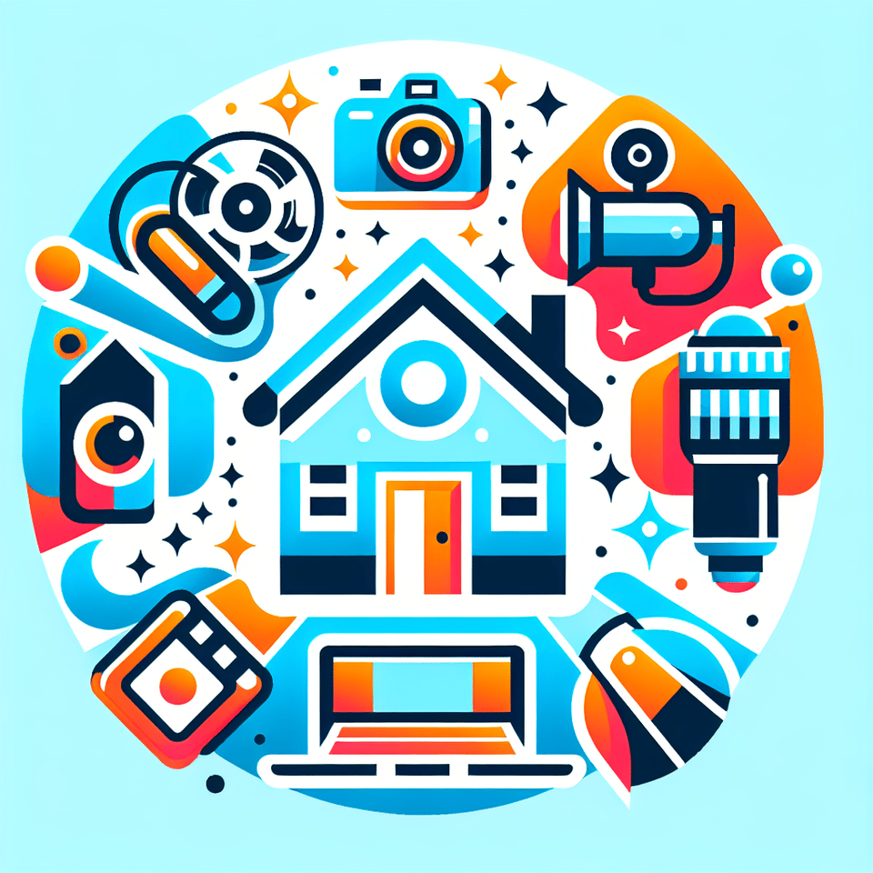 Visual Media House logo text effect image
