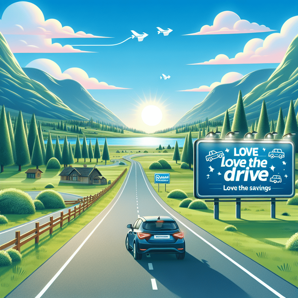 LOVE THE DRIVE,LOVE THE SAVINGS text effect image