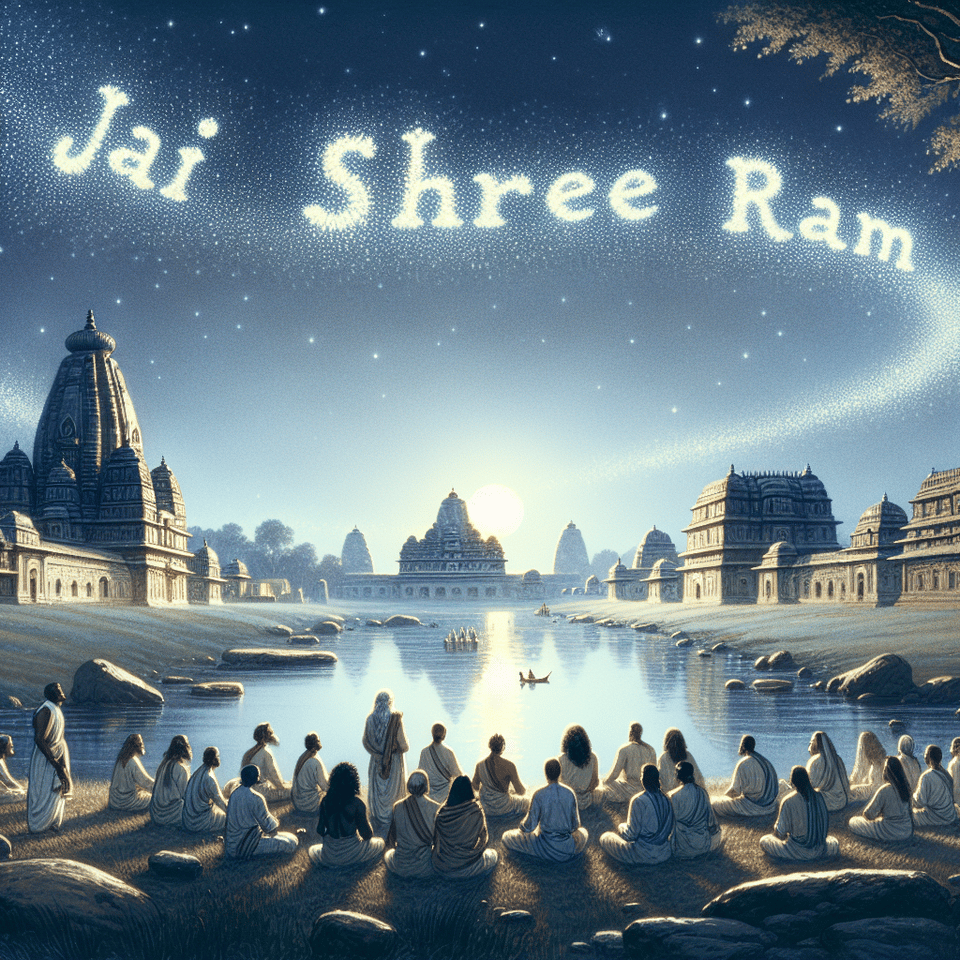 jai shree ram text effect image