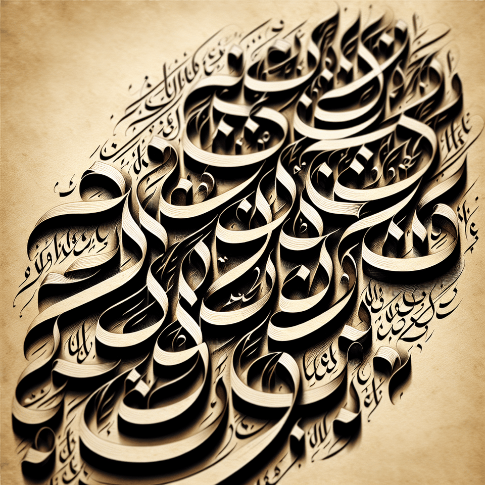 splendid calligraphy in english text effect image