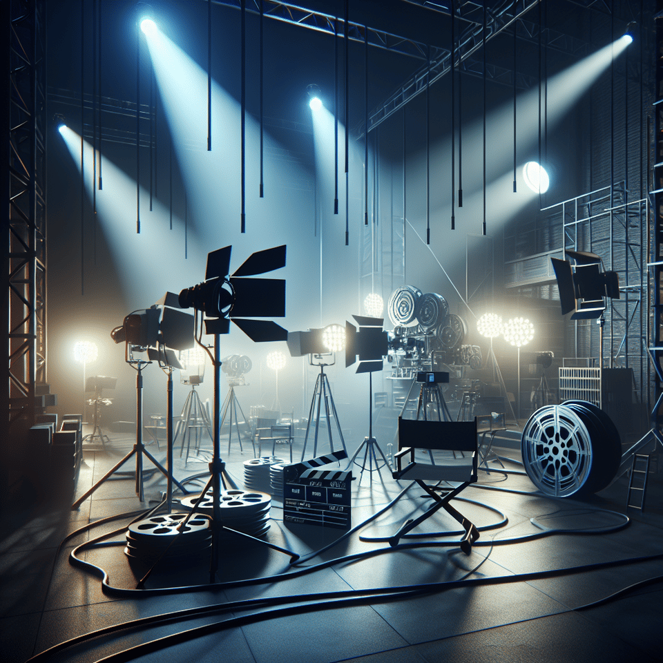film environment , cinematic, 3d render text effect image