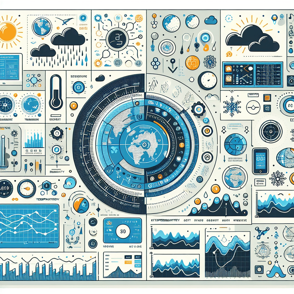 weather event analysis dashboard, poster text effect image