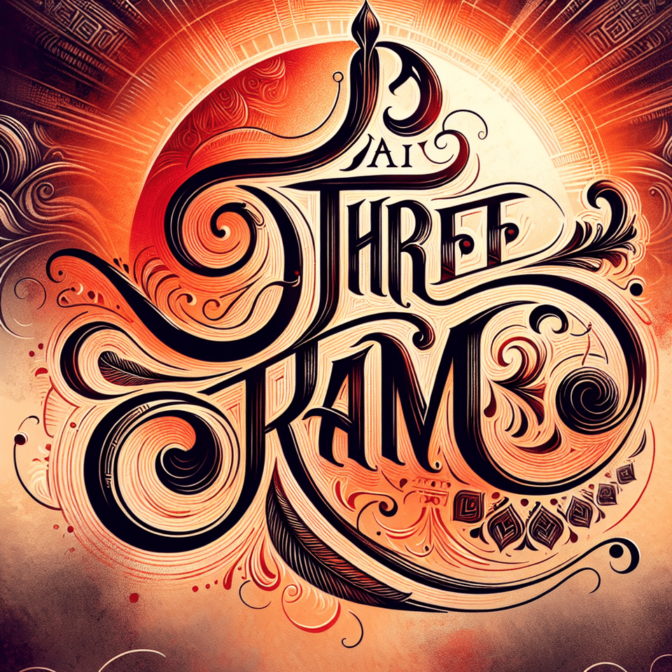Jai Shree ram text effect image