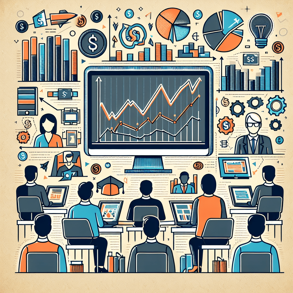 we design a short and esiseat stock market training program text effect image