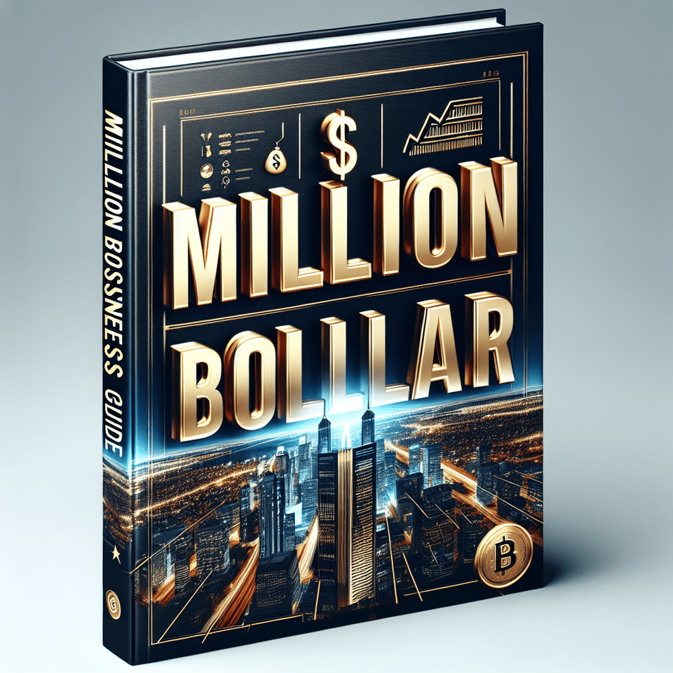 MILLION DOLLAR BUSINESS GUIDE text effect image
