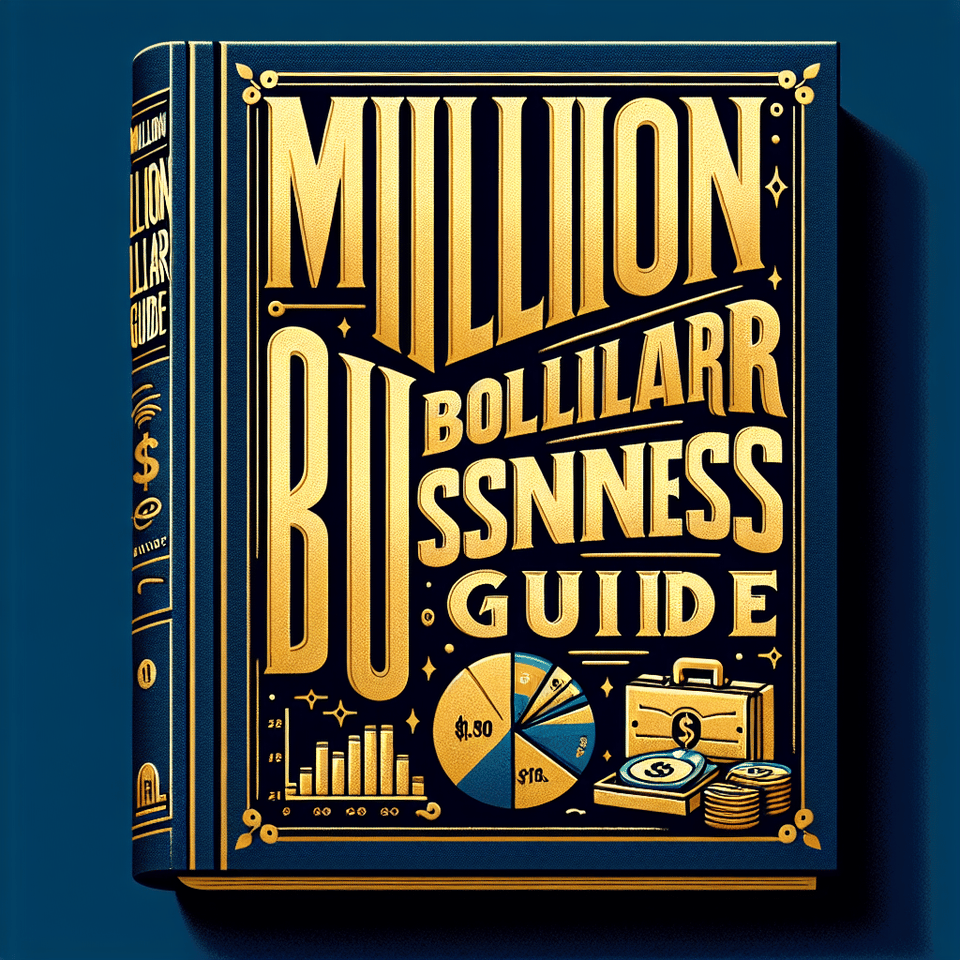 MILLION DOLLAR BUSINESS GUIDE text effect image