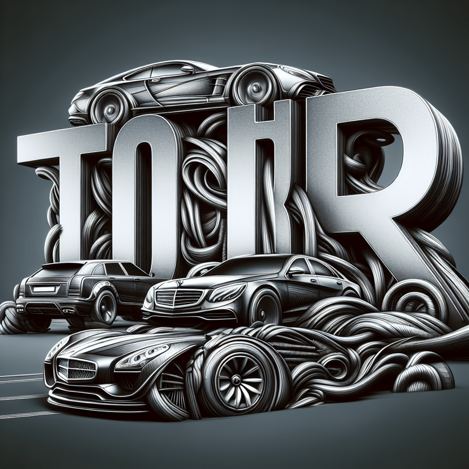 Bentley Cars placed in a Block text named TOUR with of the cars protruding out the text text effect image