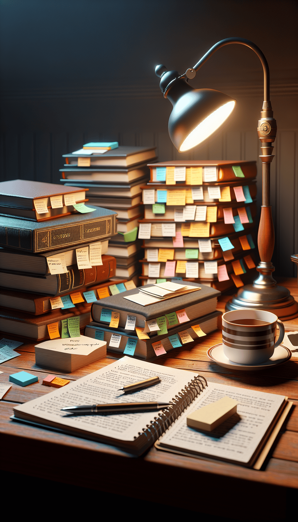 Study Notes, 3d render text effect image