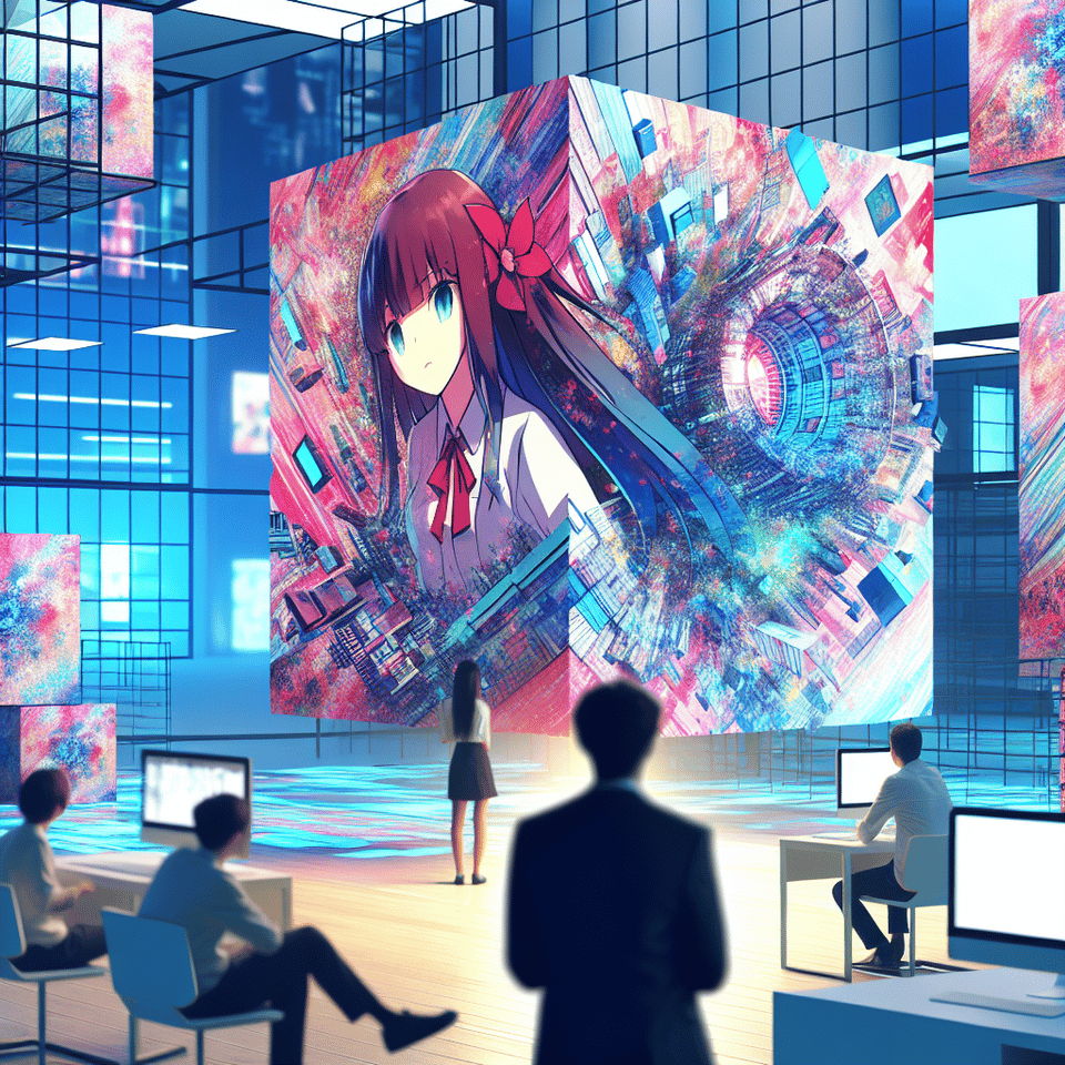 除臭, illustration, vibrant, anime, conceptual art text effect image