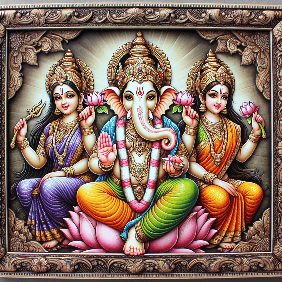 new riddhi siddhi shree ganesh frame text effect image